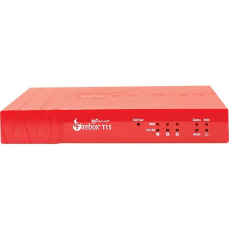 Watchguard Technologies Watchguard Firebox T15 w/ 1-Yr Basic Security Suite (Ww) WGT15031-WW